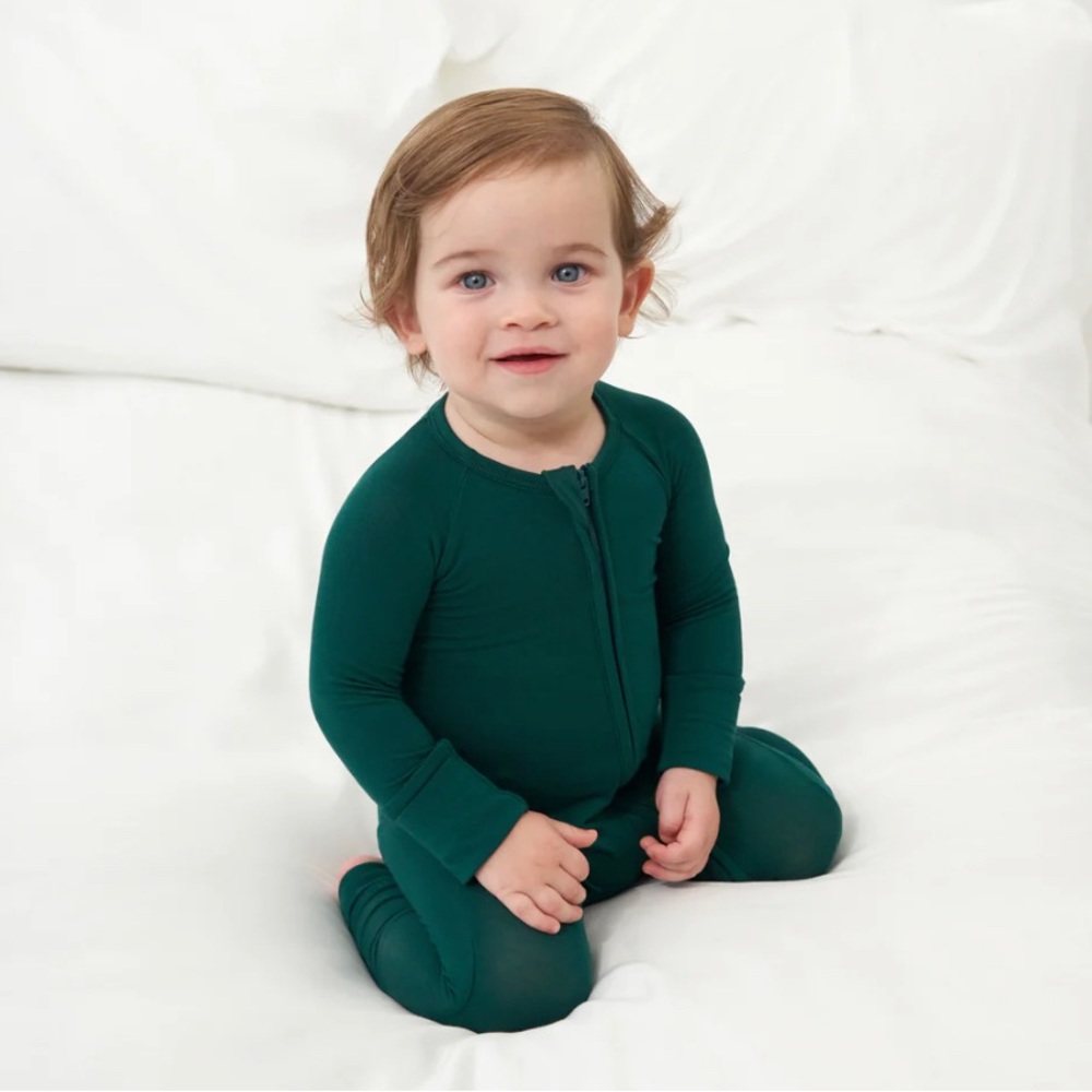 Little Sleepies Emerald Zippy Newborn